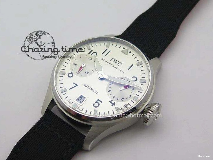MIROTIME 0225 Big Pilot Real PR IW500432 DFB Limited Edition ZF 1:1 Best Edition On Black Nylon Strap A Fashionable 7276